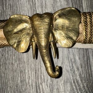 Gold Elephant unique belt
